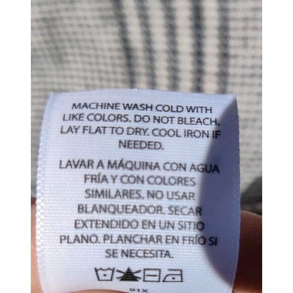 Time & Tru Black White Hounds Tooth Reversible Yellow Woven Blanket Scarf Fall🍂 - Picture 8 of 14